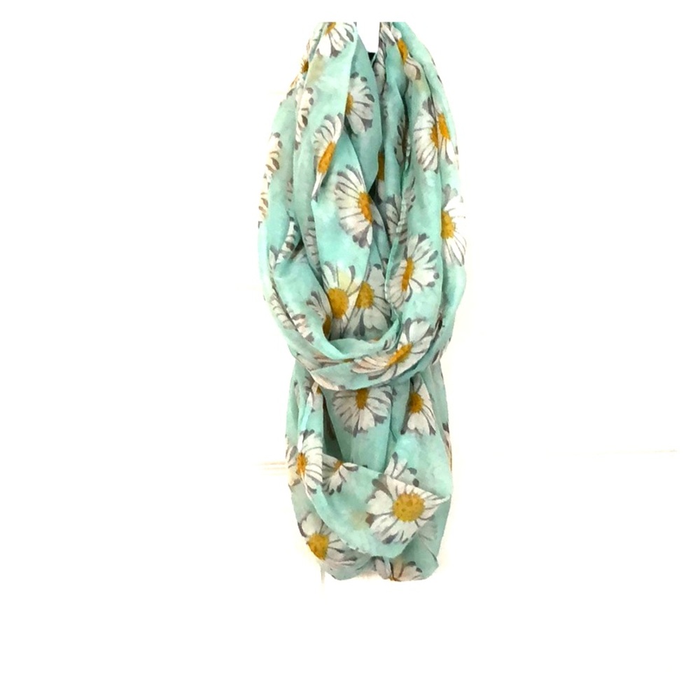 Daisy infinity scarf